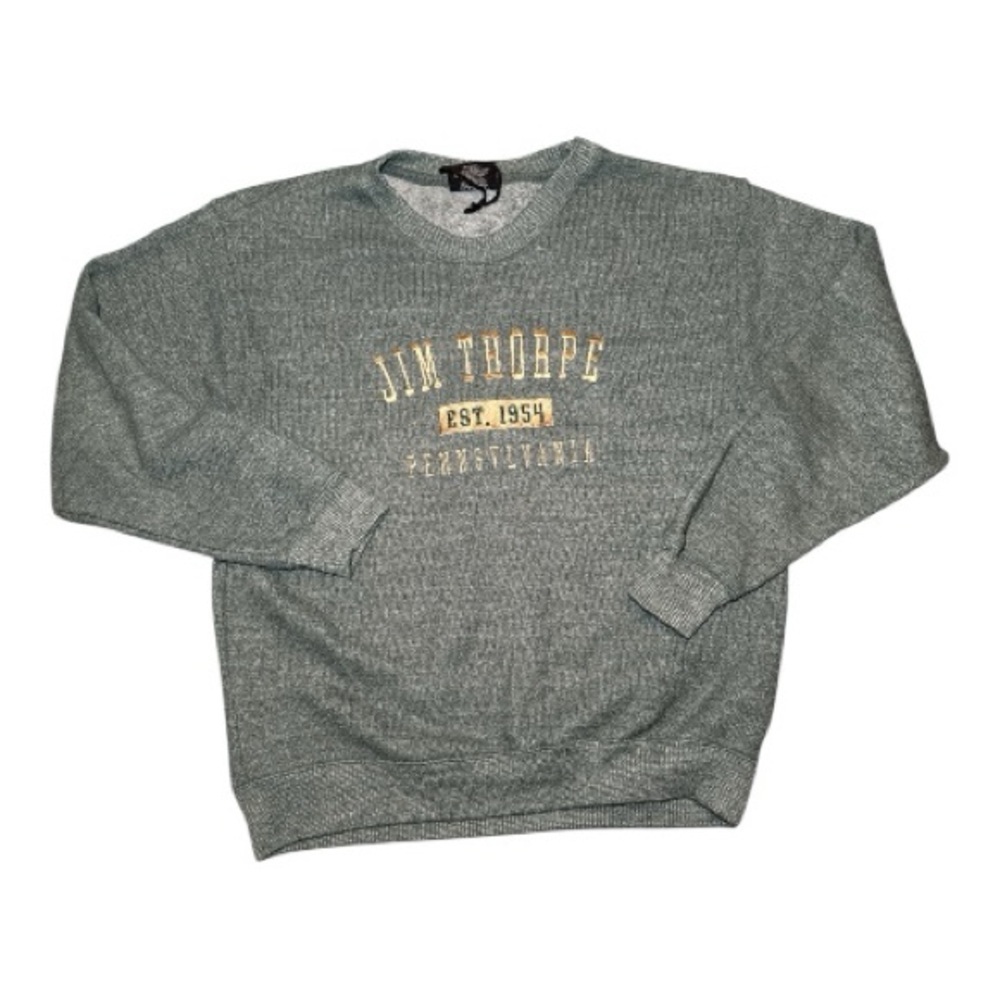 Isaac Designs Jim Thorpe Pennsylvania Crewneck Women's Sweatshirt Large